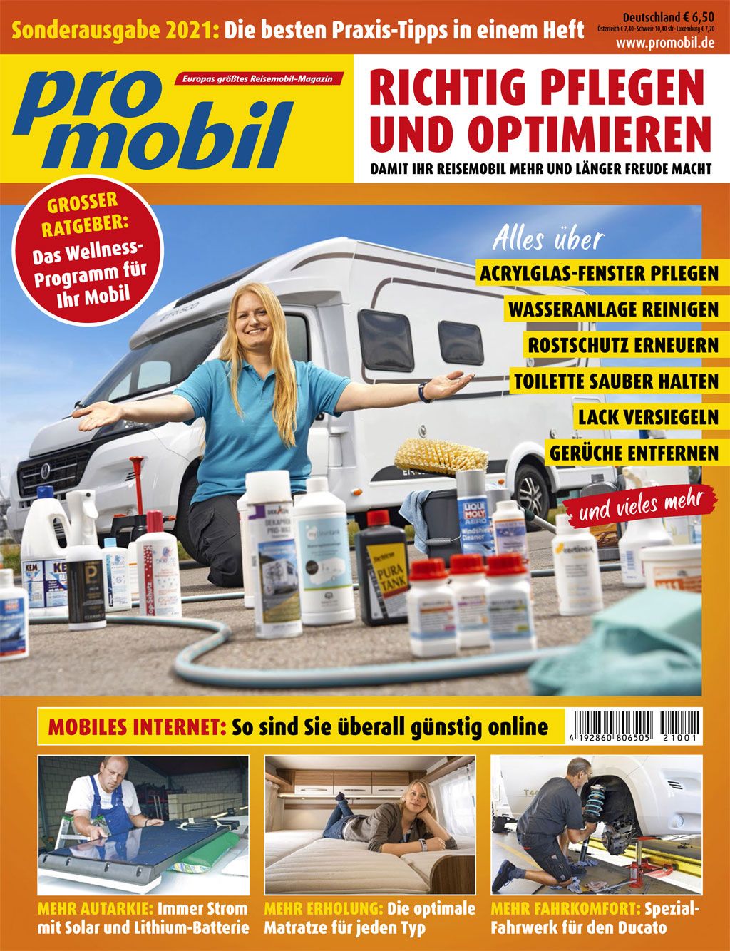 promobil-sonderausgabe-2021 - Rostschutz erneuern