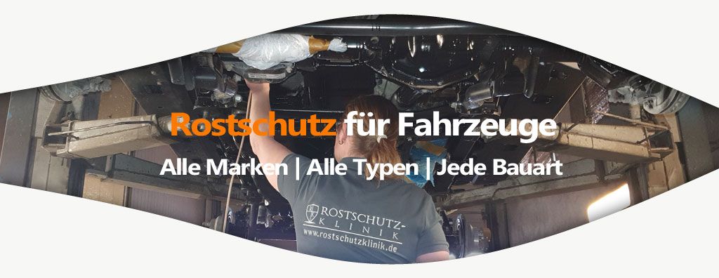 Professioneller Rostschutz für alle Fahrzeuge, Autos